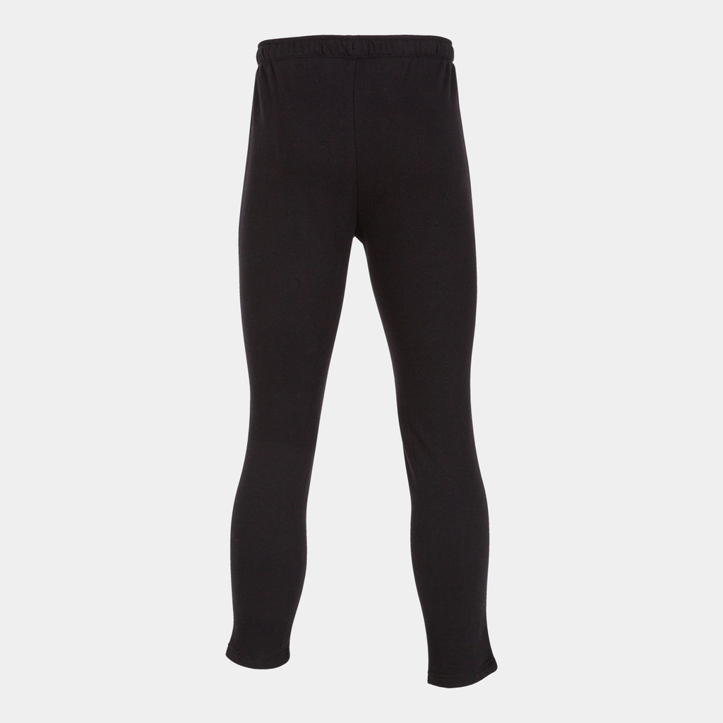 joma montana straight cotton mix fleece tracksuit bottoms black