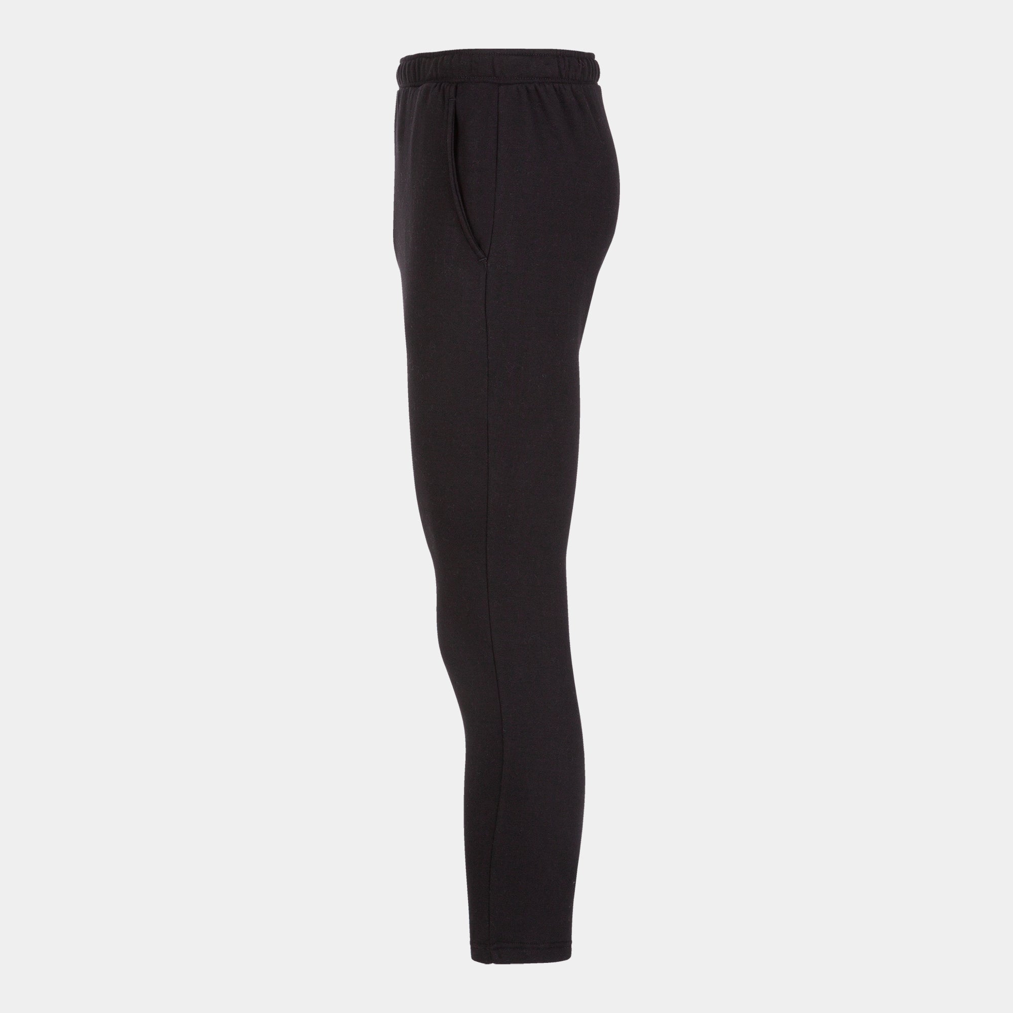 joma montana straight cotton mix fleece tracksuit bottoms black