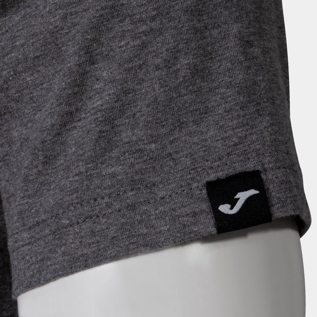 Joma VERSALLES Cotton V-neck T-shirt (Melange Gray)