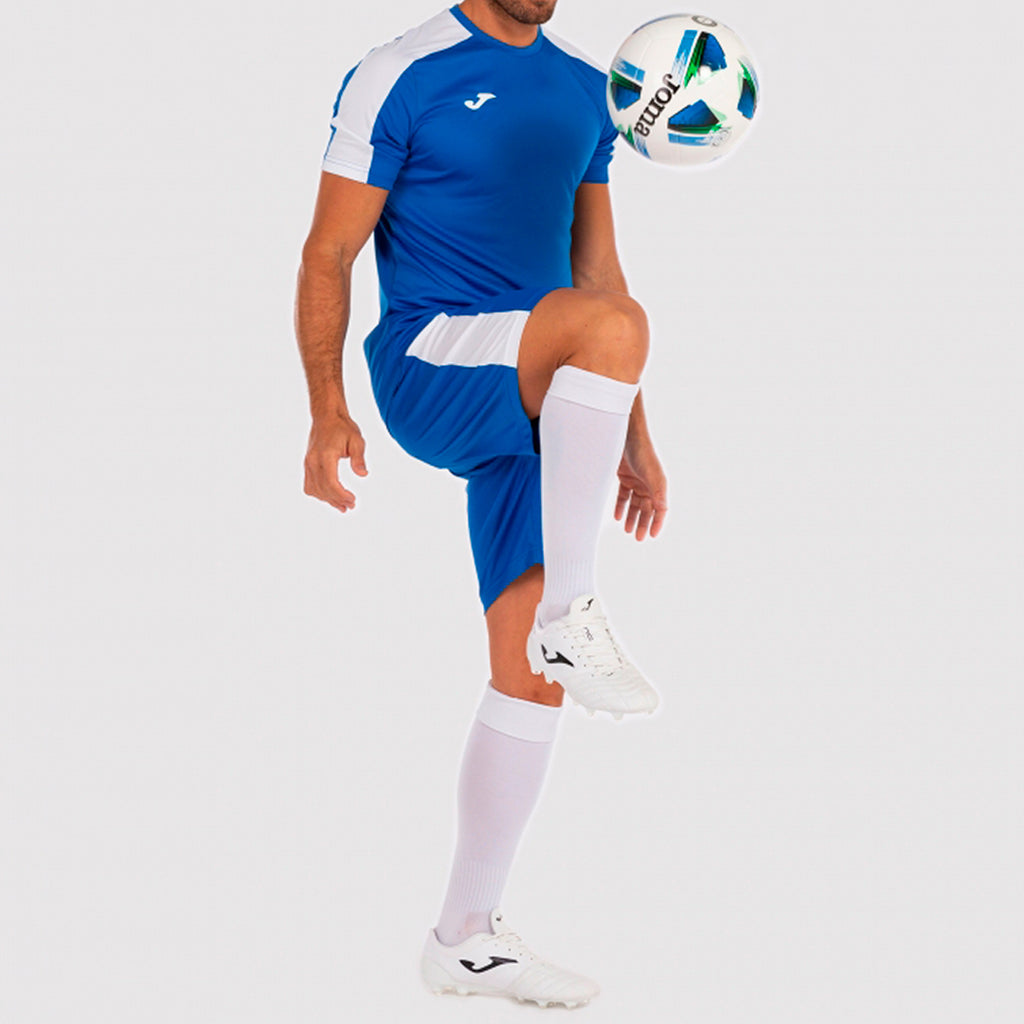 joma academy iii shirt royal blue white