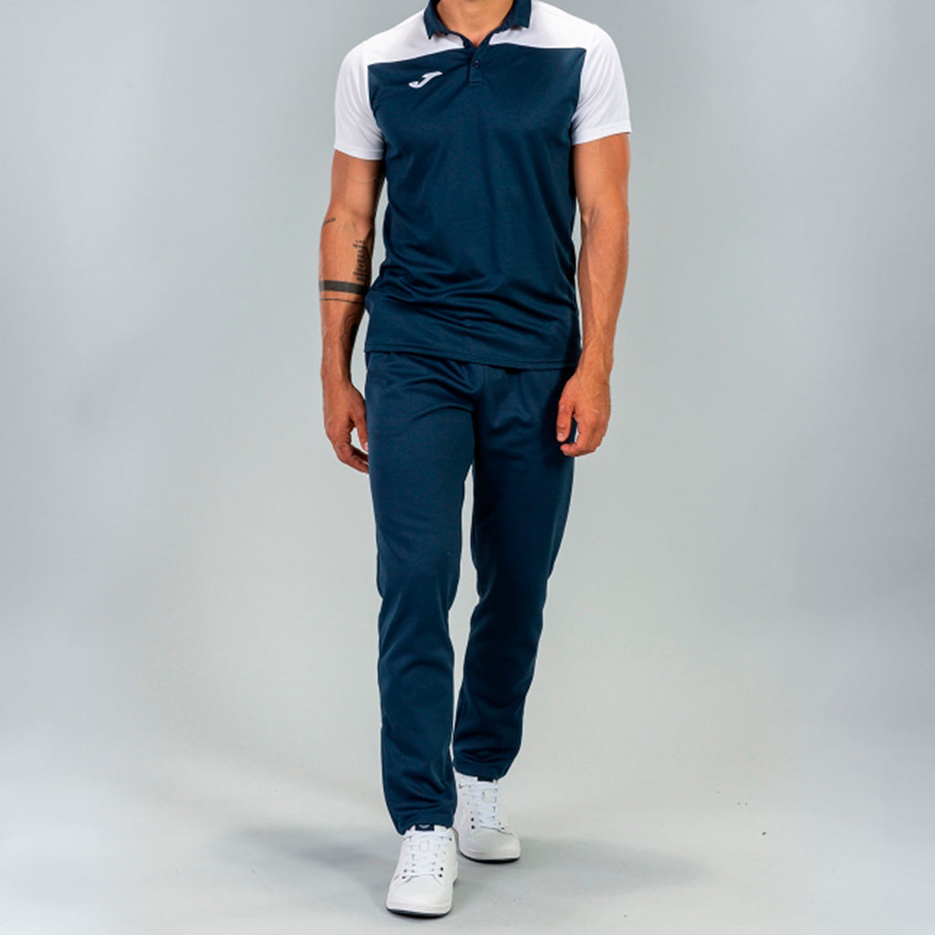 joma hobby ii polo shirt navy blue white