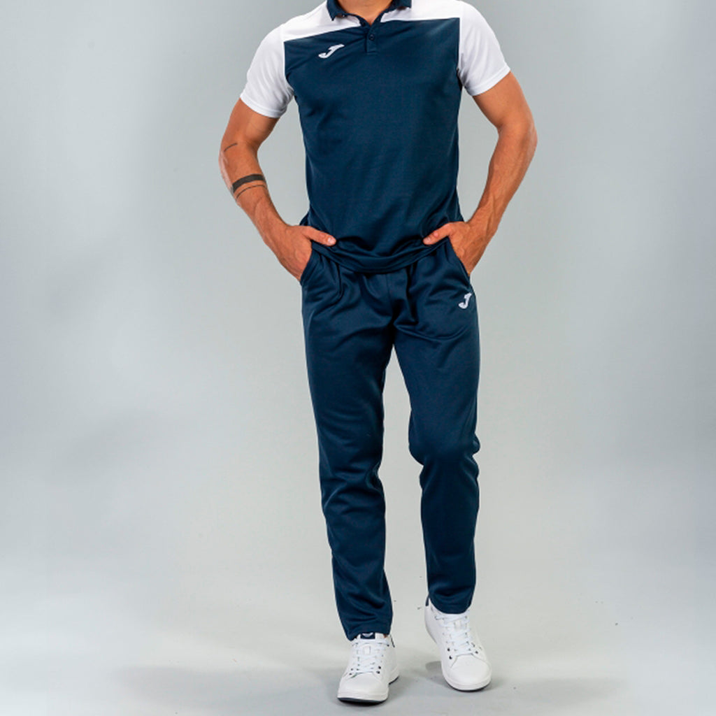 joma hobby ii polo shirt navy blue white