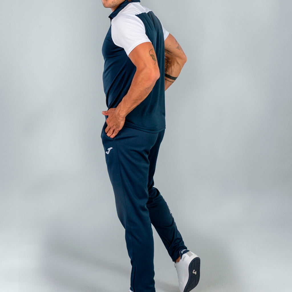 joma hobby ii polo shirt navy blue white