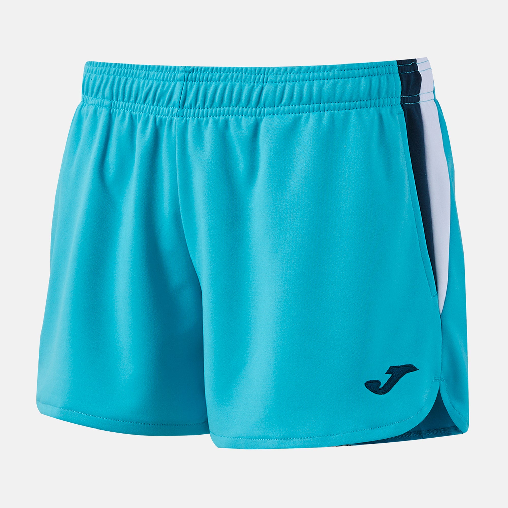 Joma TERRA Women's Short (Fluo Turquoise Dark Navy)