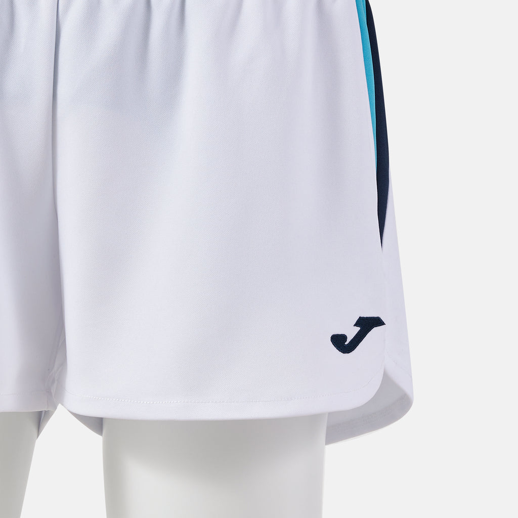 Joma TERRA Women's Short (White Fluo Turquoise) — view 3