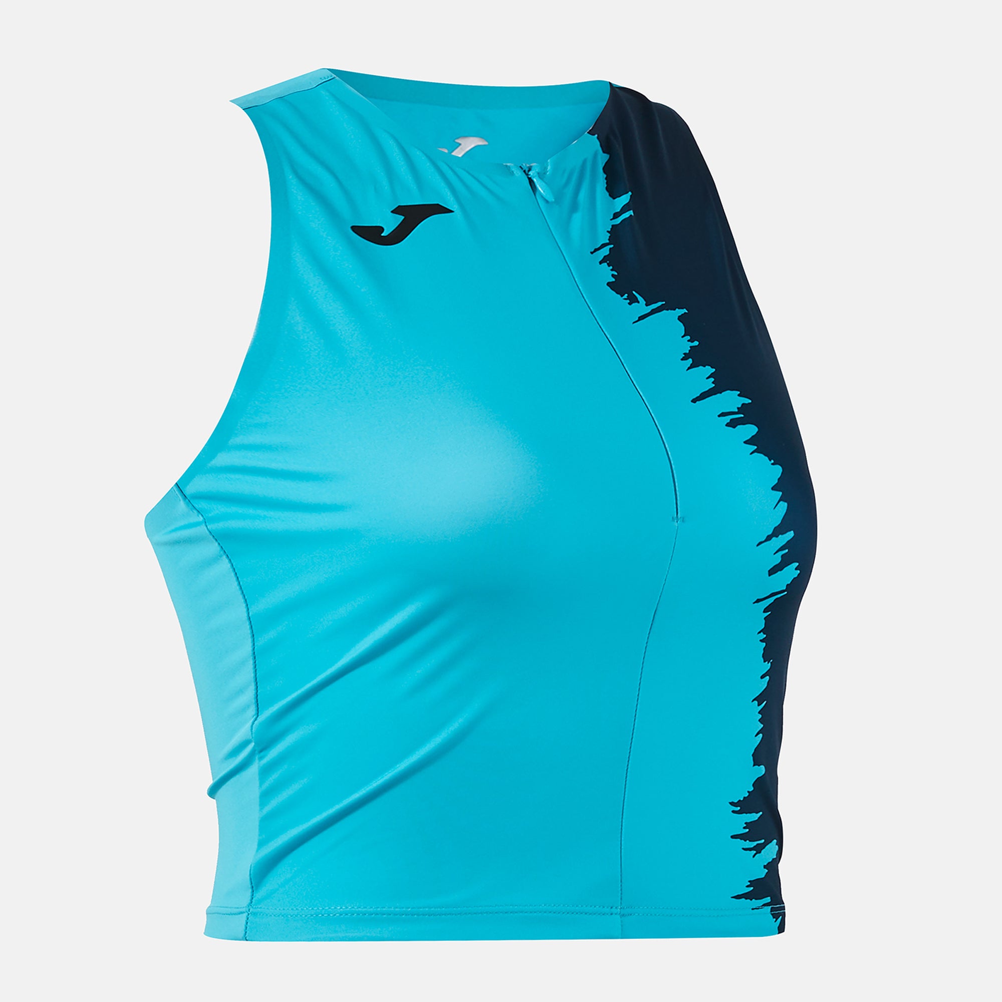Joma PICASHO CITY Women's Running Vest (Fluo Turquoise Dark Navy)