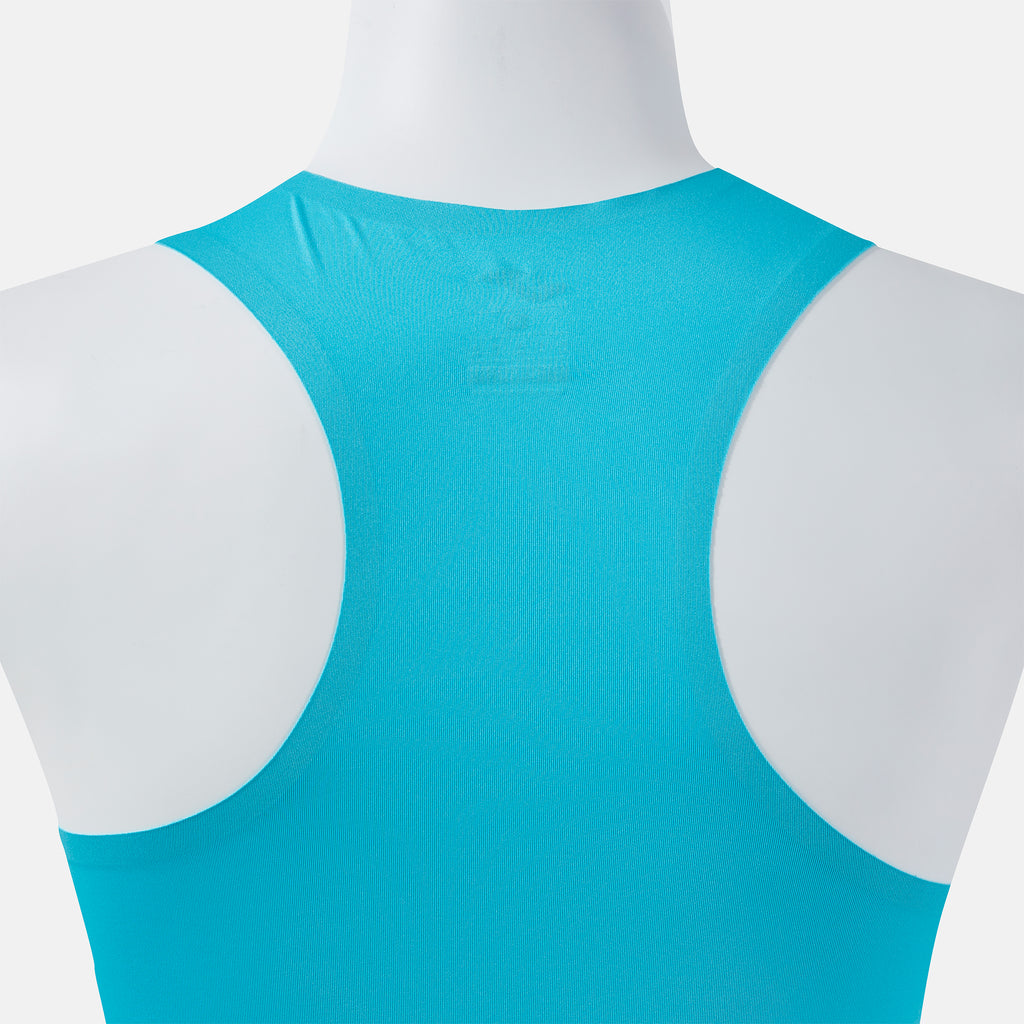 Joma PICASHO CITY Women's Running Vest (Fluo Turquoise Dark Navy) — view 4