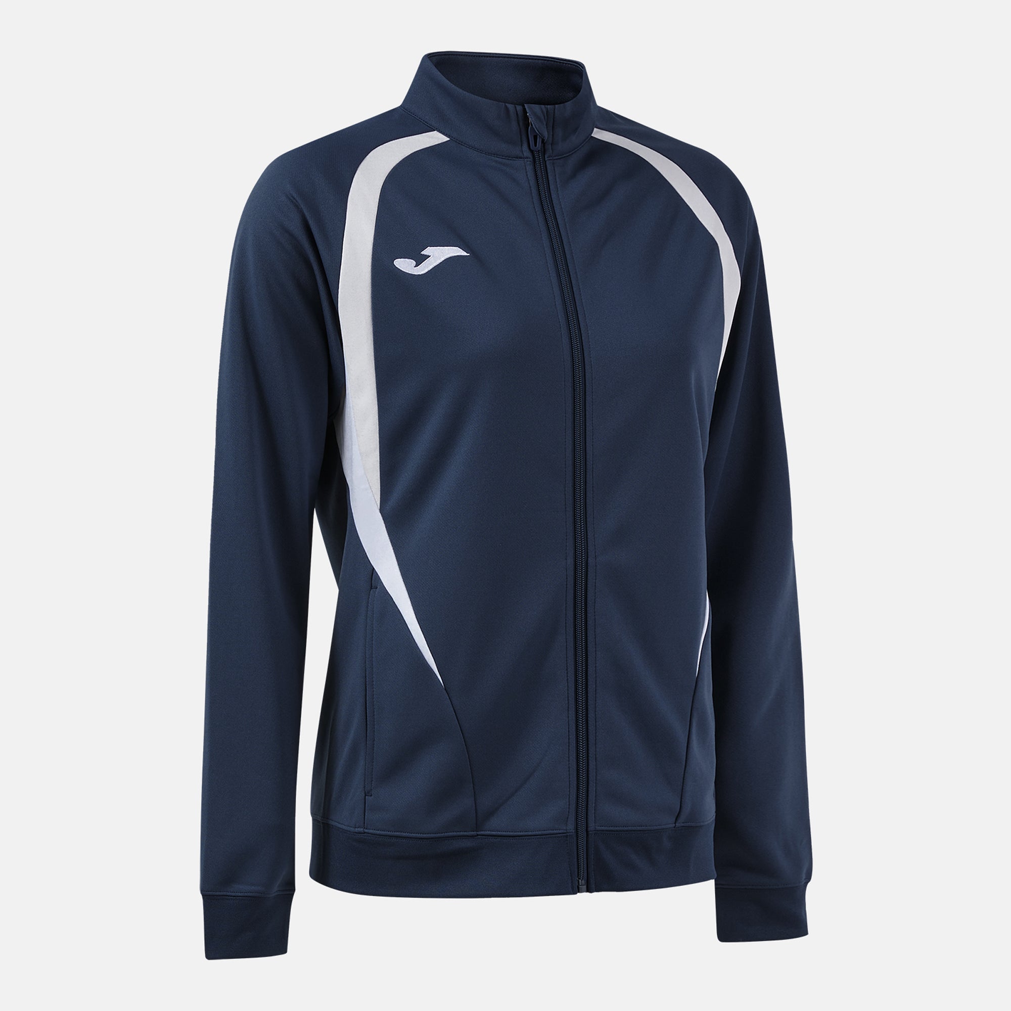 Joma CHAMPIONSHIP 20 Women's Full Zip Tracksuit Jacket (Navy Blue Gray)