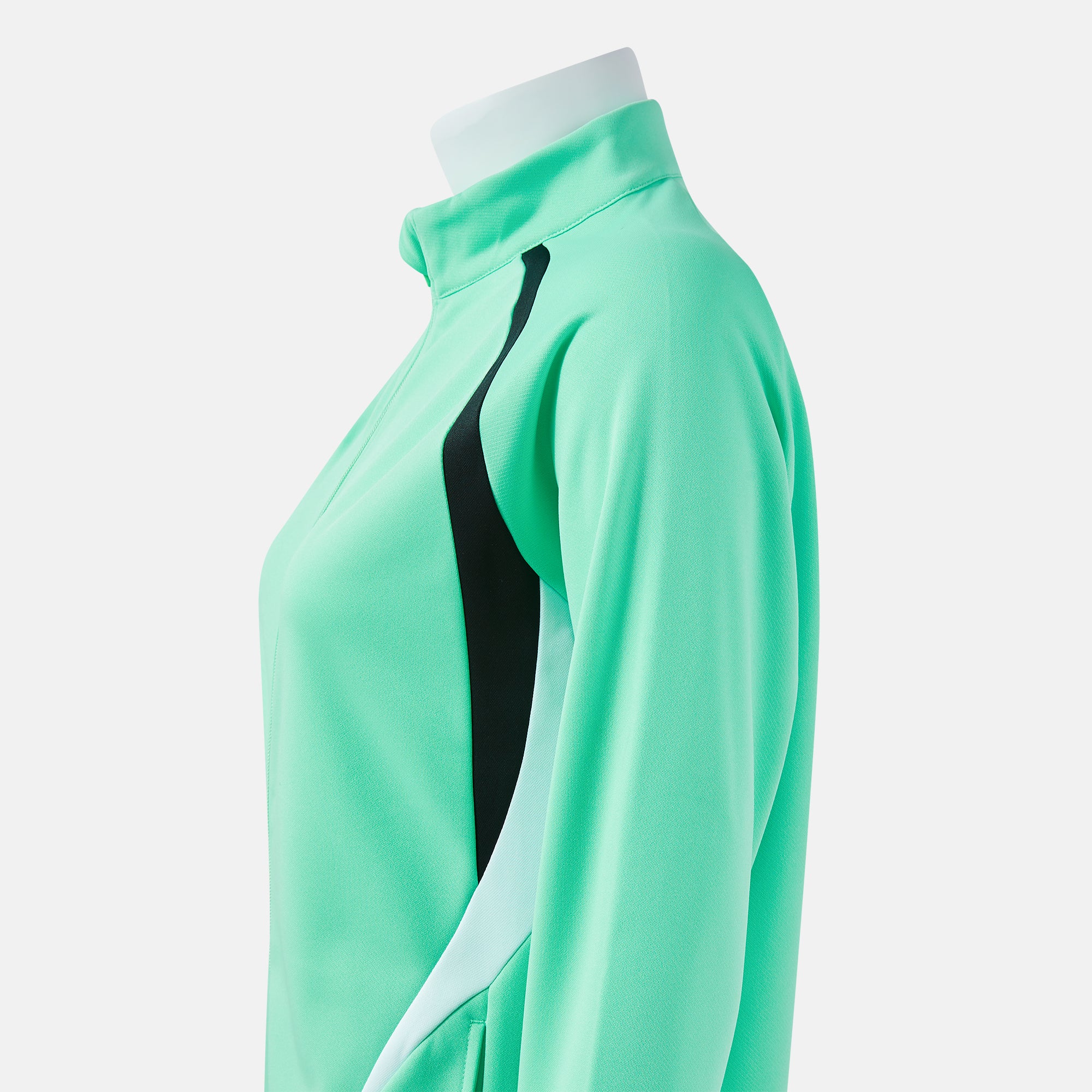 Joma CHAMPIONSHIP 20 Women's Full Zip Tracksuit Jacket (Light Green Black) — view 4