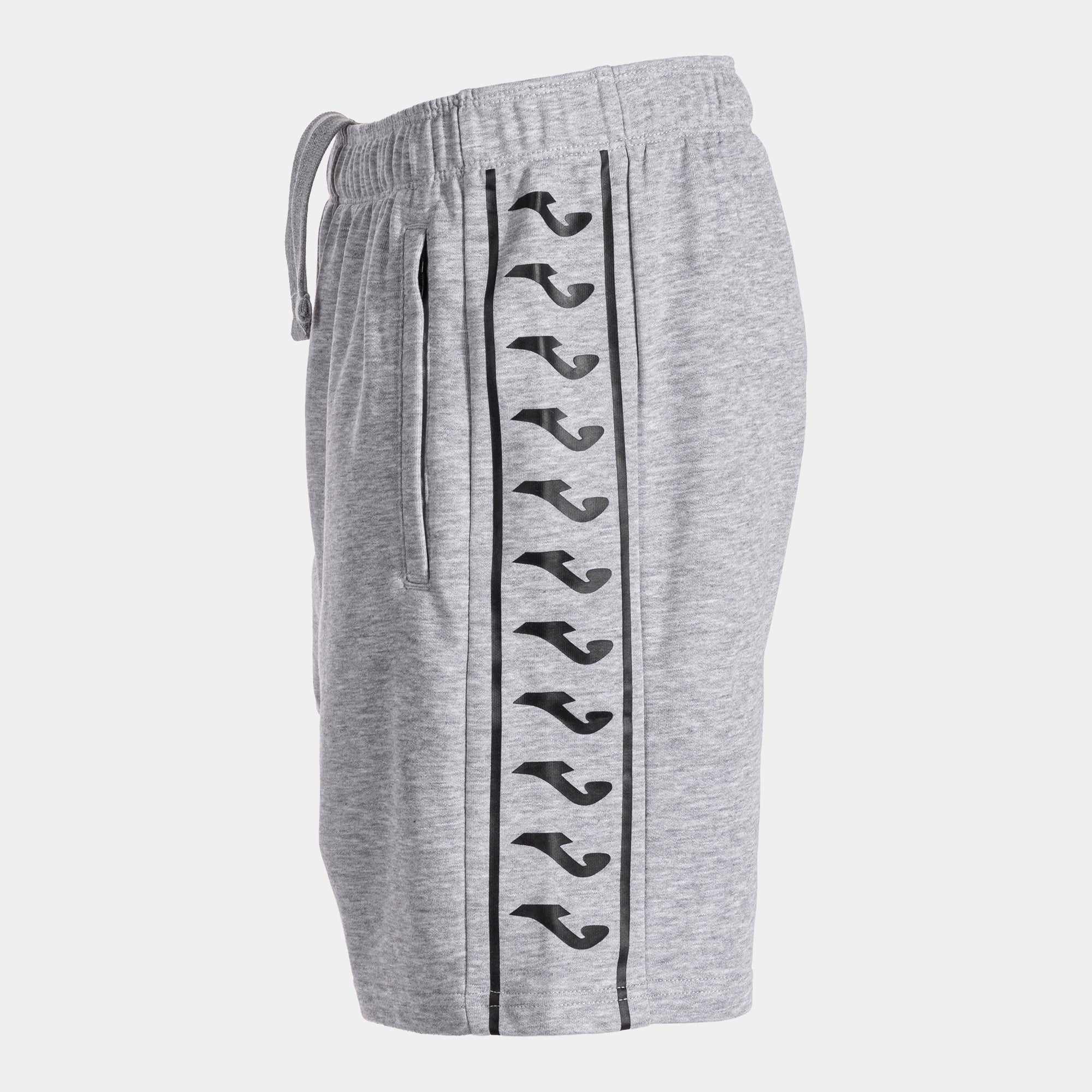 Joma HEROIC Women's Bermuda Short (Gray Black) — view 4