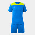 Joma PHOENIX III Shirt and Short Set (Royal Blue Yellow)