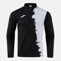 Joma PICASHO CITY Qtr Zip Sweatshirt (Black White)
