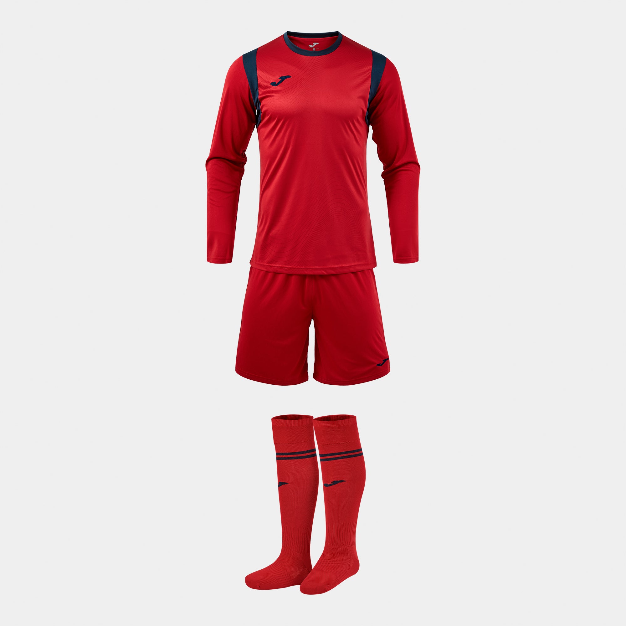 Joma ZAMORA XI Short, Short, Sock GK Set (Red Navy Blue)