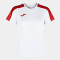 Joma ACADEMY III Women's Shirt (White Red)