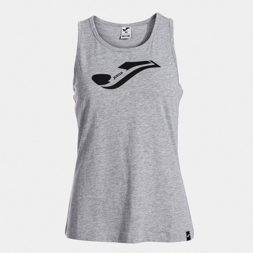 Joma OASIS Women's Cotton Vest Top (Light Gray)