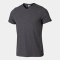 Joma VERSALLES Cotton V-neck T-shirt (Melange Gray)