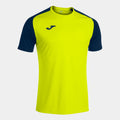 Joma ACADEMY IV Shirt (Fluo Yellow Navy Blue)