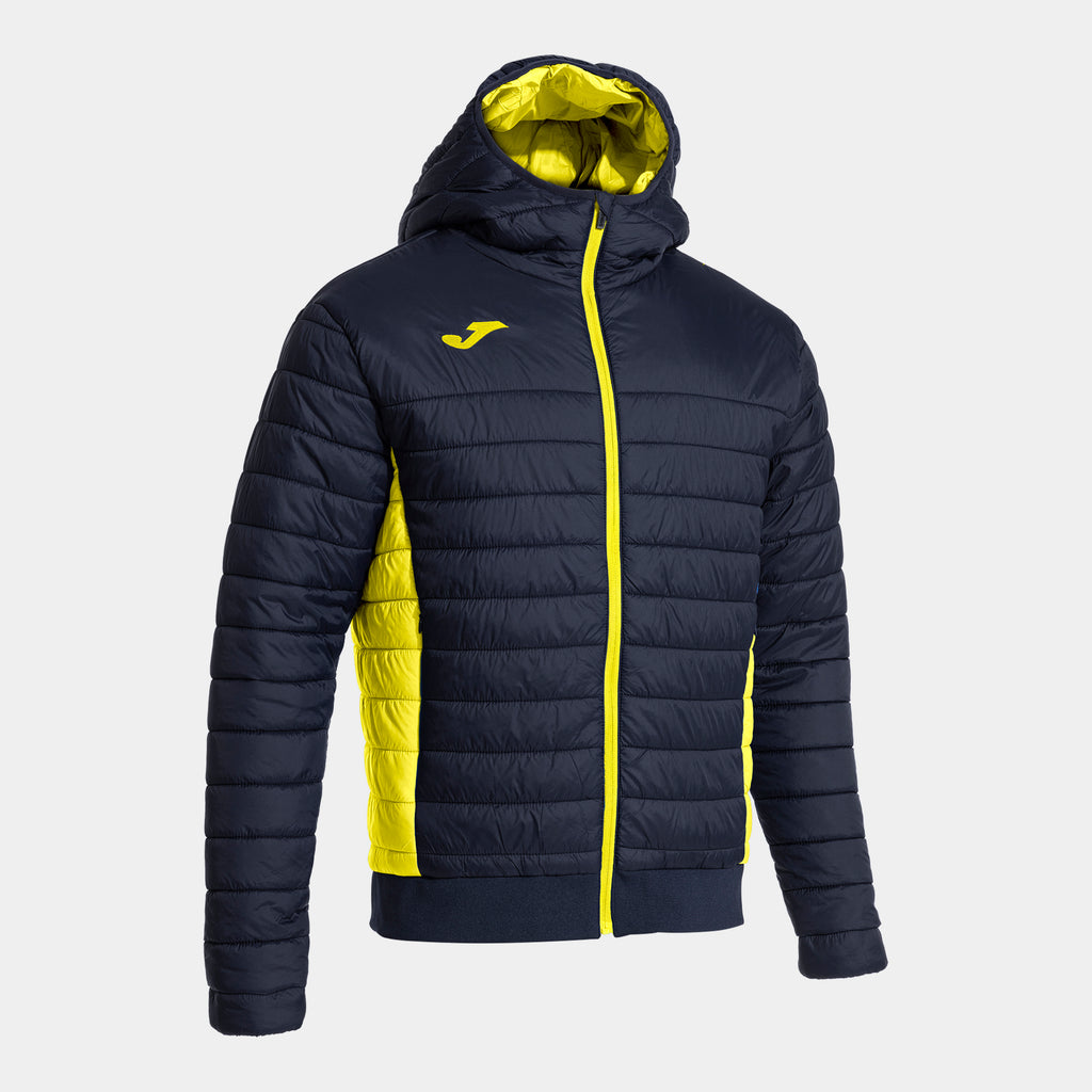 Joma URBAN V Padded Bomber Jacket (Navy Blue Yellow)