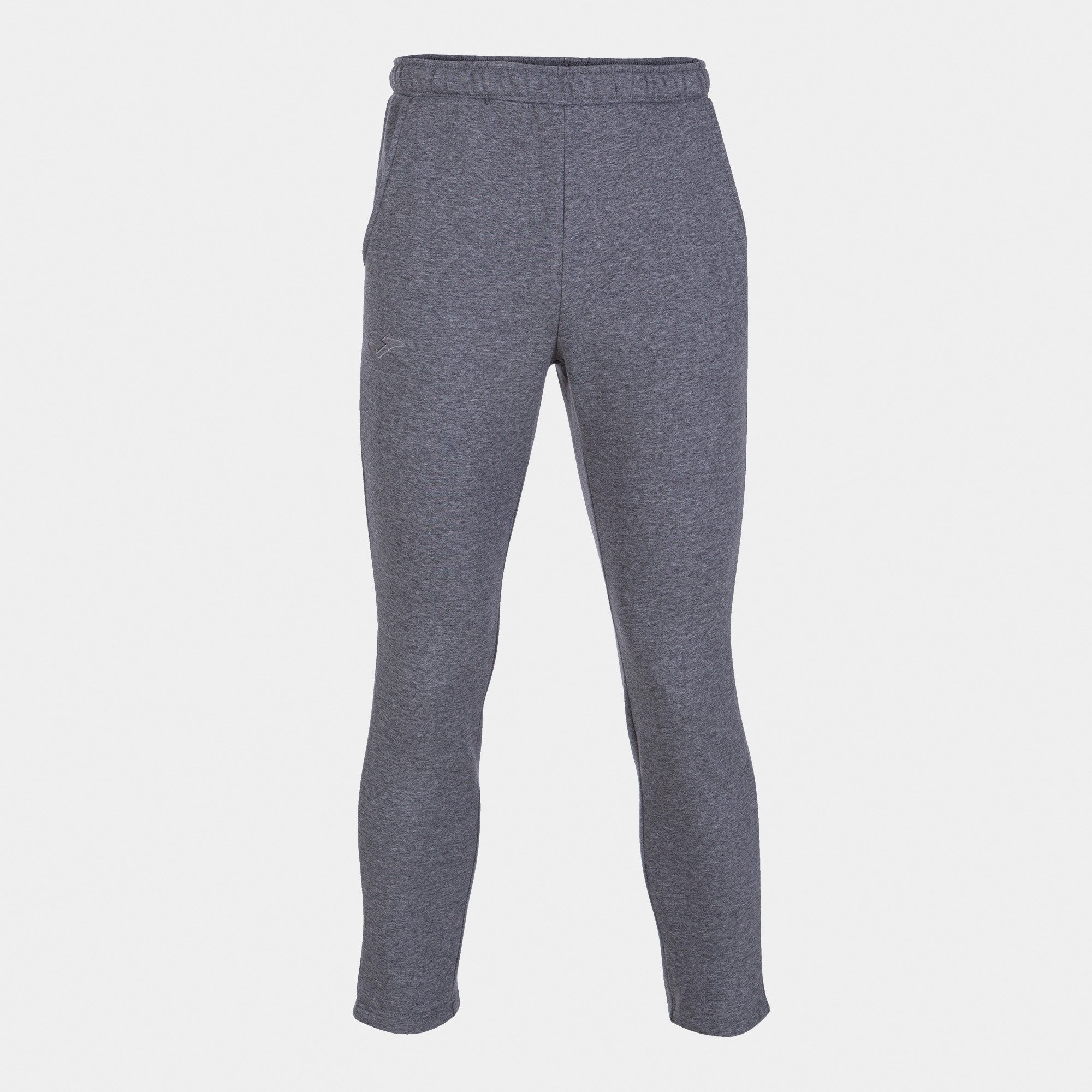 Joma MONTANA STRAIGHT Cotton Mix Fleece Tracksuit Bottoms (Melange Gray)