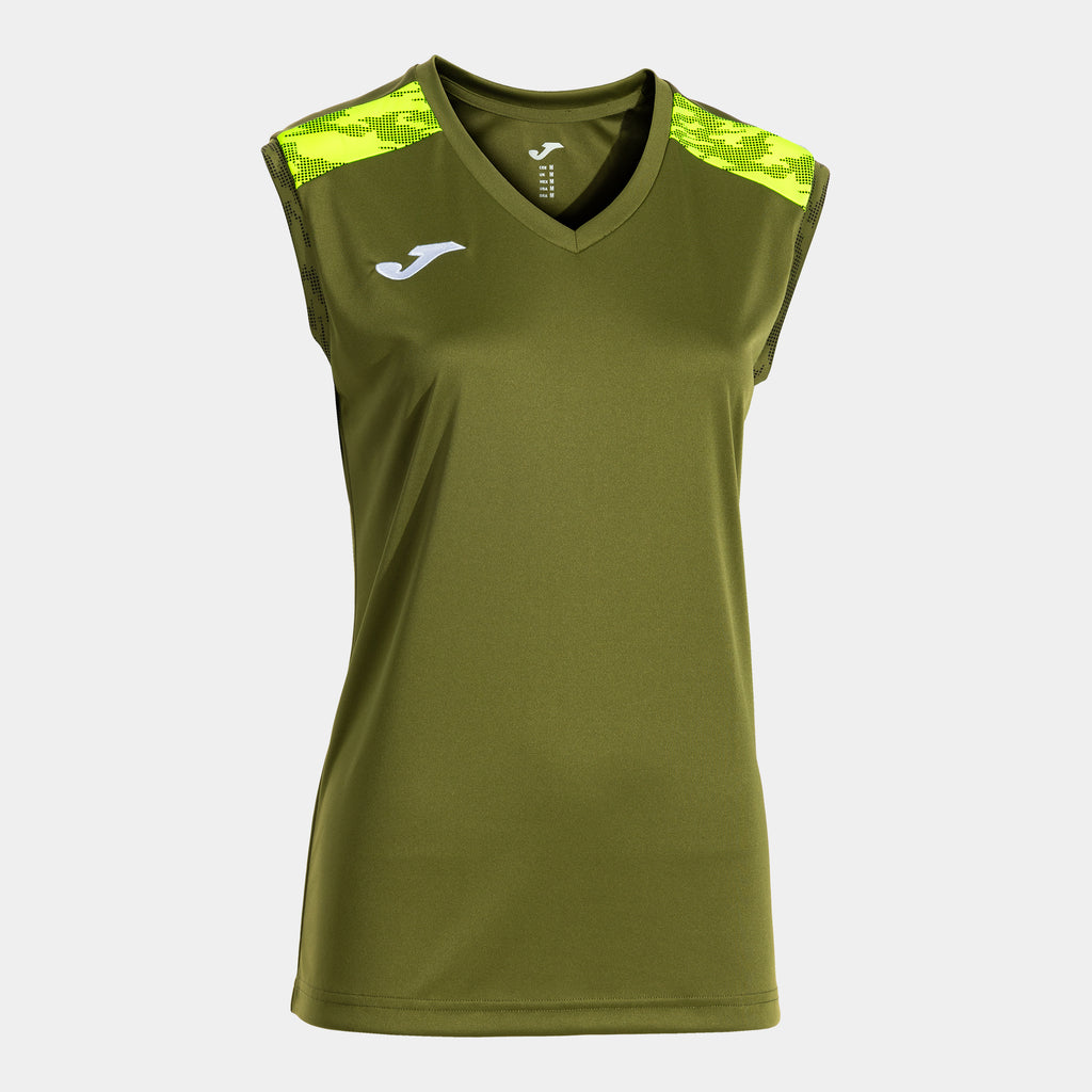 Joma CHAMPIONSHIP VIII Women's Sleeveless Shirt (Green Fluo Yellow)