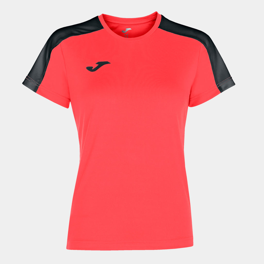 Joma ACADEMY III Women's Shirt (Fluo Coral Black)
