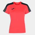 Joma ACADEMY III Women's Shirt (Fluo Coral Black)