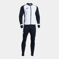 Joma LIDER Tracksuit Set (White Dark Navy)