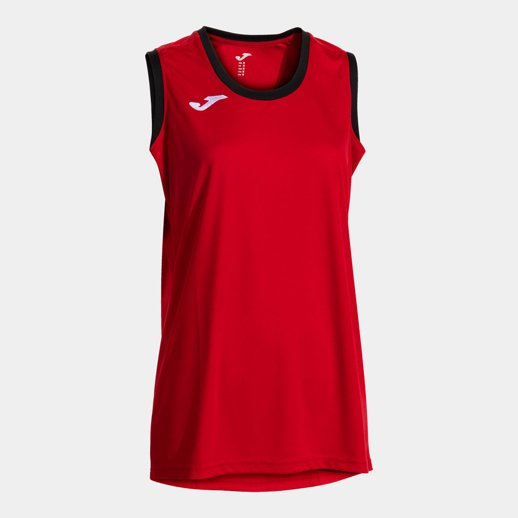 Joma FINAL BASKET Women's Sleeveless Shirt (Red Black)
