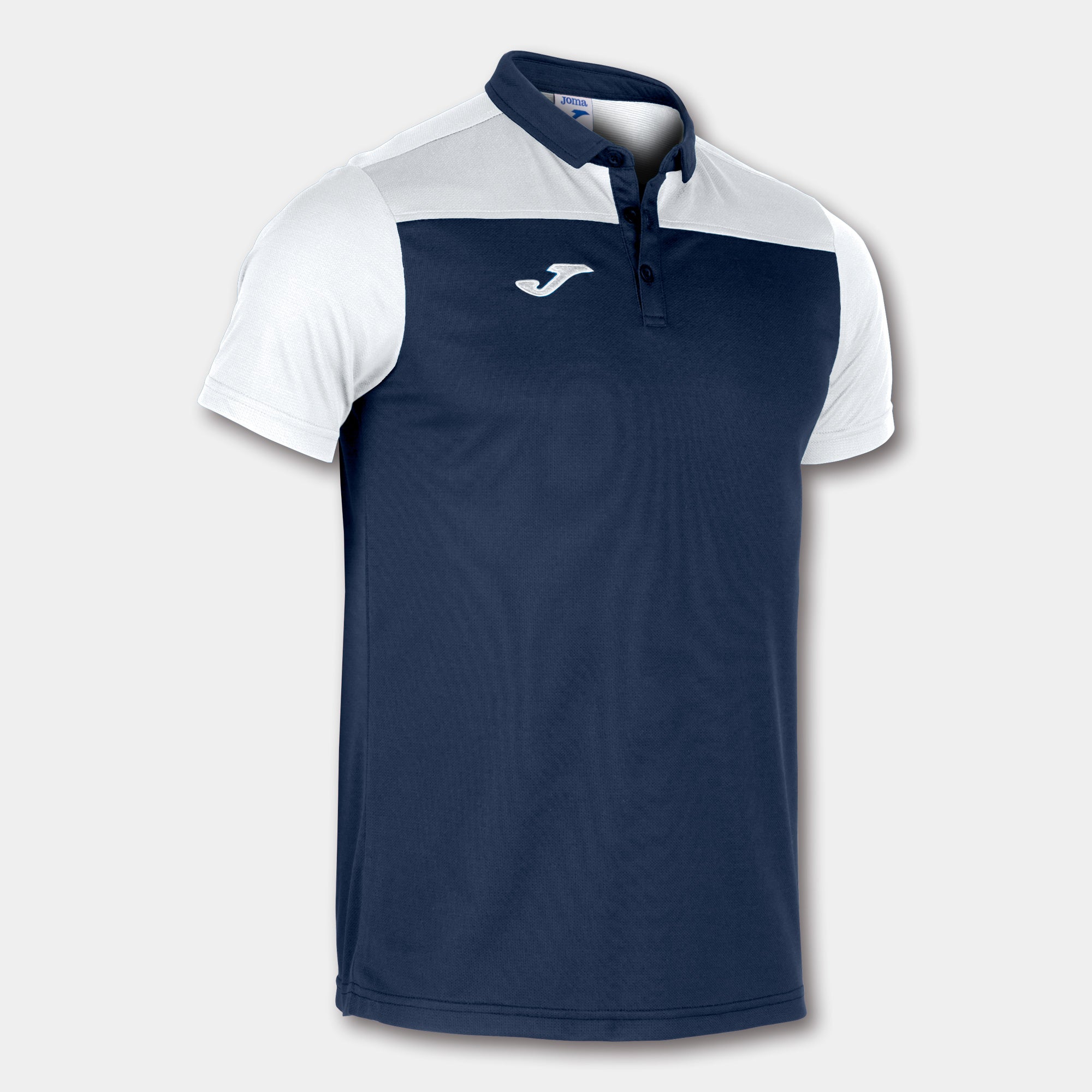 Joma HOBBY II Polo Shirt (Navy Blue White)