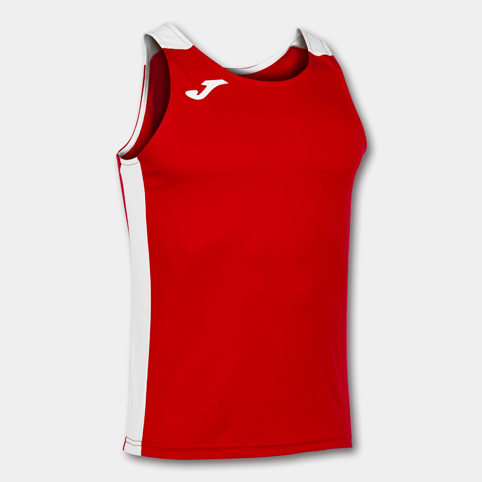 Joma RECORD II Sleeveless Running Vest (Red White)