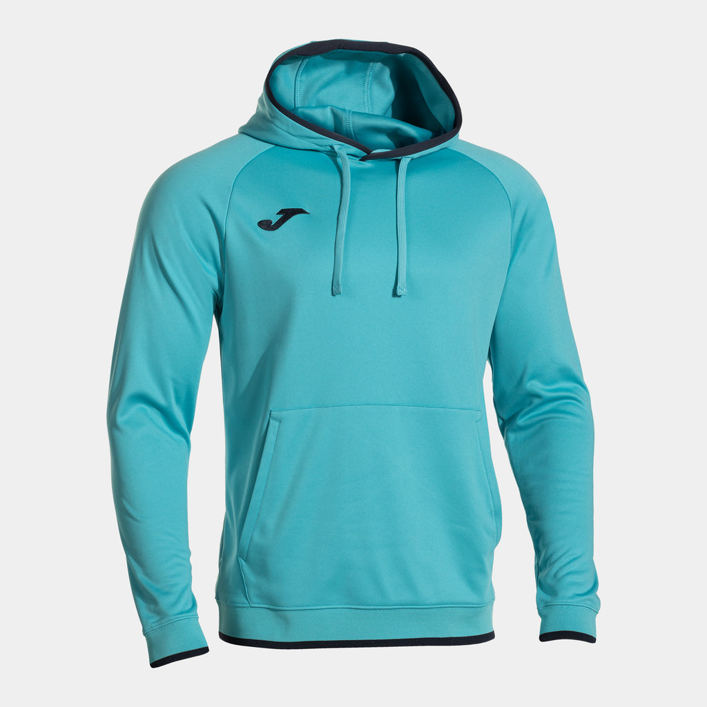 Joma COMBI PREMIUM Hoodie (Fluo Turquoise Dark Navy)
