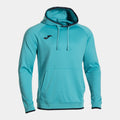 Joma COMBI PREMIUM Hoodie (Fluo Turquoise Dark Navy)