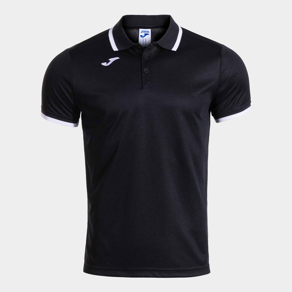 Joma COMBI PREMIUM Polo Shirt (Black White)