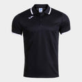 Joma COMBI PREMIUM Polo Shirt (Black White)