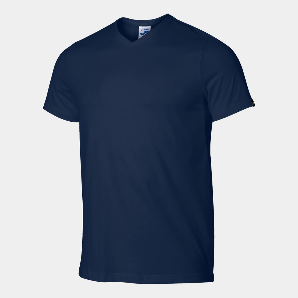 Joma VERSALLES Cotton V-neck T-shirt (Dark Navy)