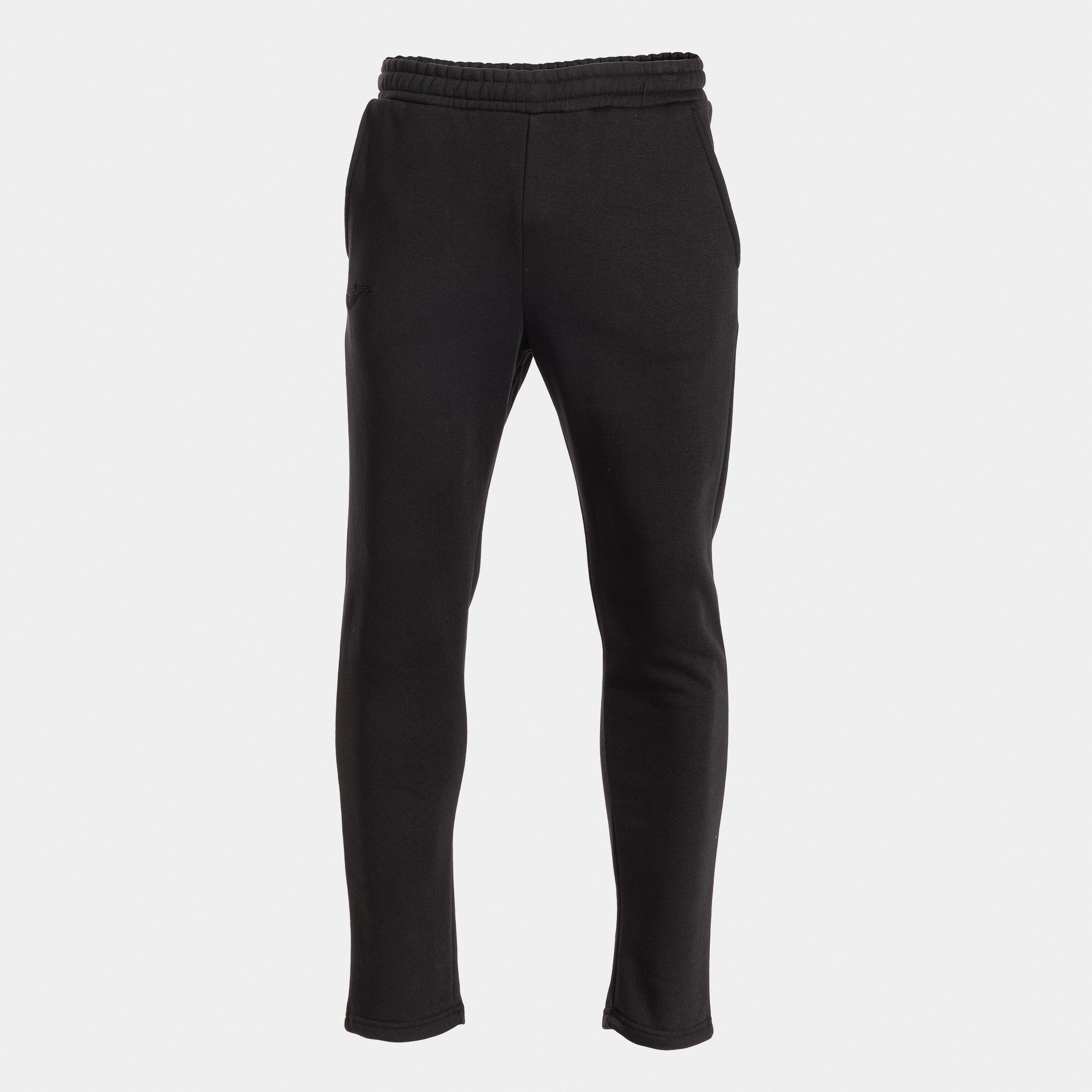 Joma MONTANA STRAIGHT Cotton Mix Fleece Tracksuit Bottoms (Black)