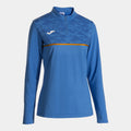 Joma RECORD III Women's Qtr Zip Sweatshirt (Royal Blue)