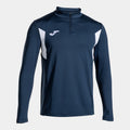 Joma WINNER III Qtr Zip Sweatshirt (Navy Blue White)