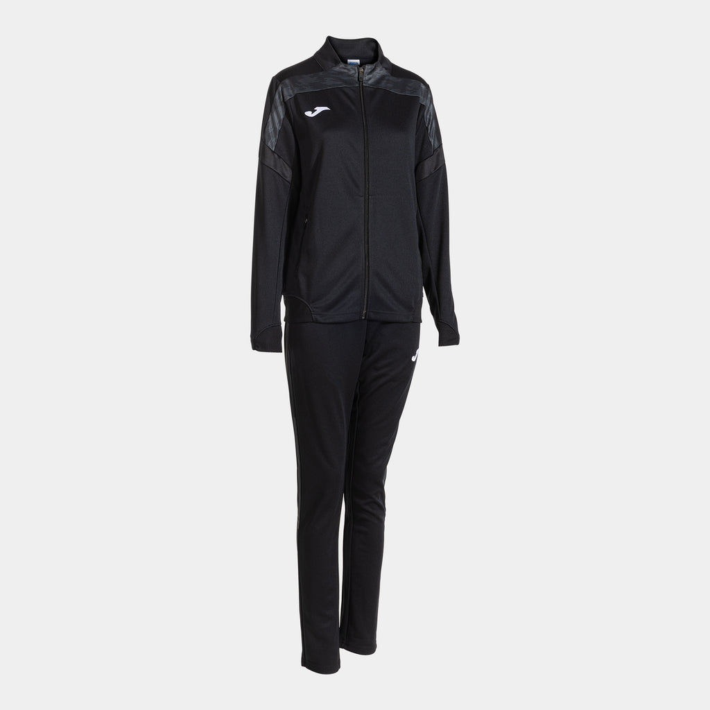 Joma CHAMPIONSHIP VIII Women's Tracksuit Set (Black Dark Gray)