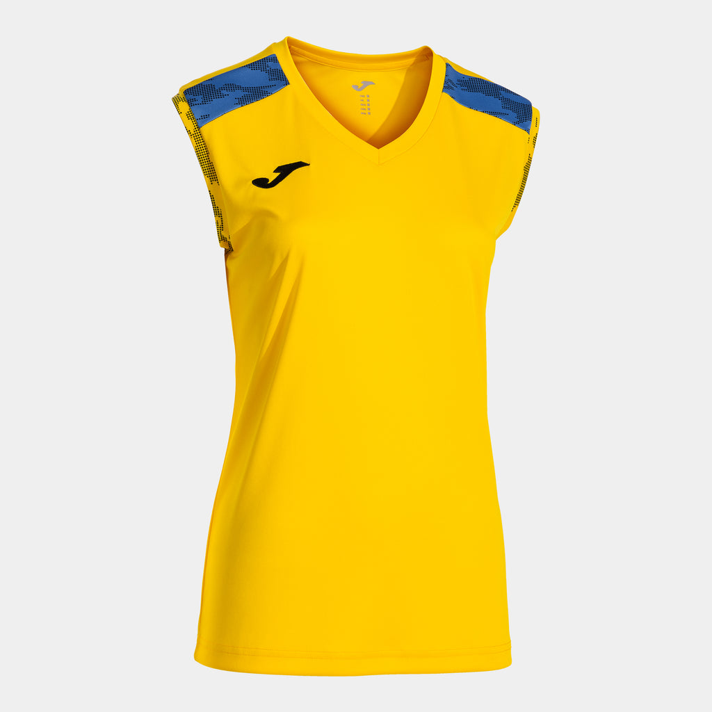 Joma CHAMPIONSHIP VIII Women's Sleeveless Shirt (Yellow Royal Blue)