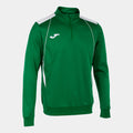 Joma CHAMPIONSHIP VII Qtr Zip Sweatshirt (Green White)