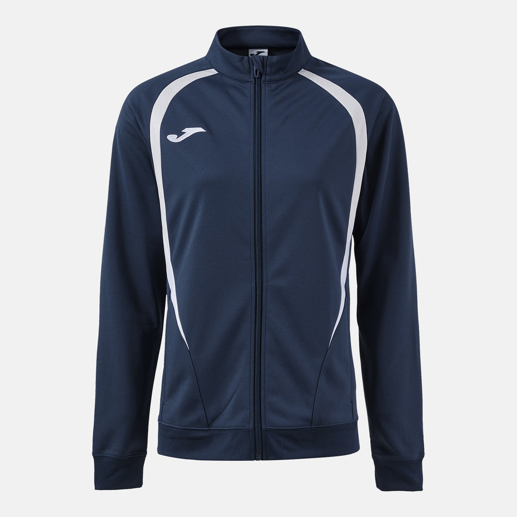 Joma CHAMPIONSHIP 20 Women's Full Zip Tracksuit Jacket (Navy Blue Gray)