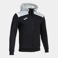 Joma TOLEDO Full Zip Hooded Jacket (Black)