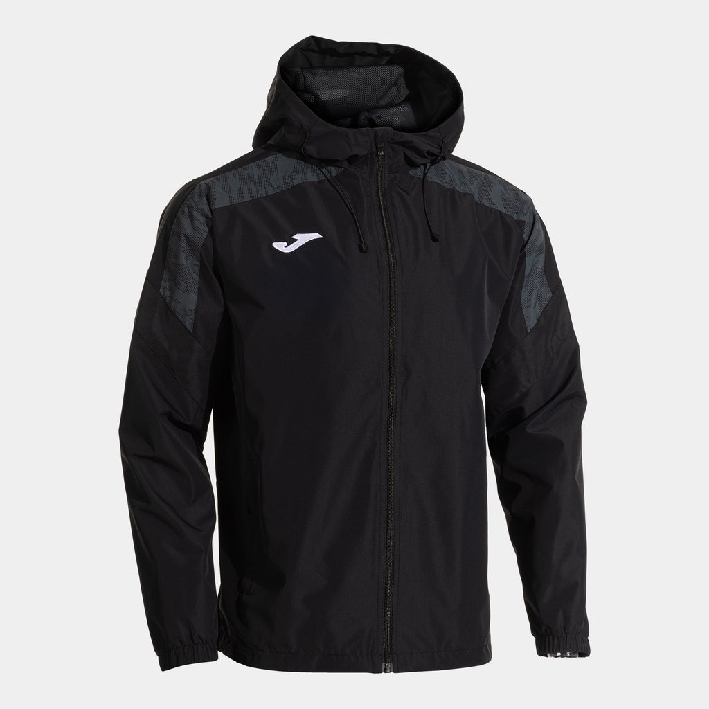 Joma CHAMPIONSHIP VIII Rain Jacket (Black Dark Gray)
