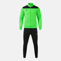 Joma PHOENIX III Tracksuit Set (Fluo Green Black)