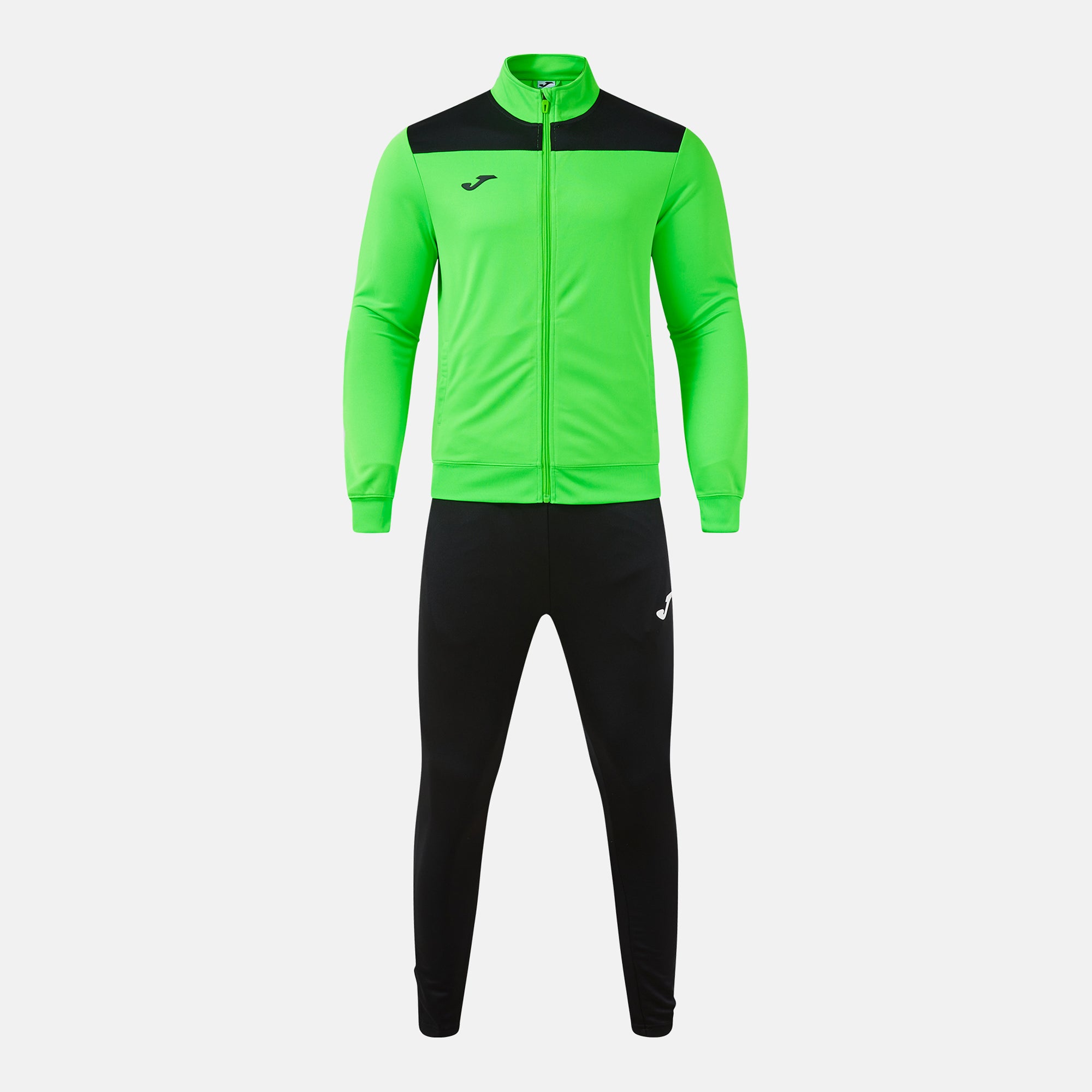 Joma PHOENIX III Tracksuit Set (Fluo Green Black)