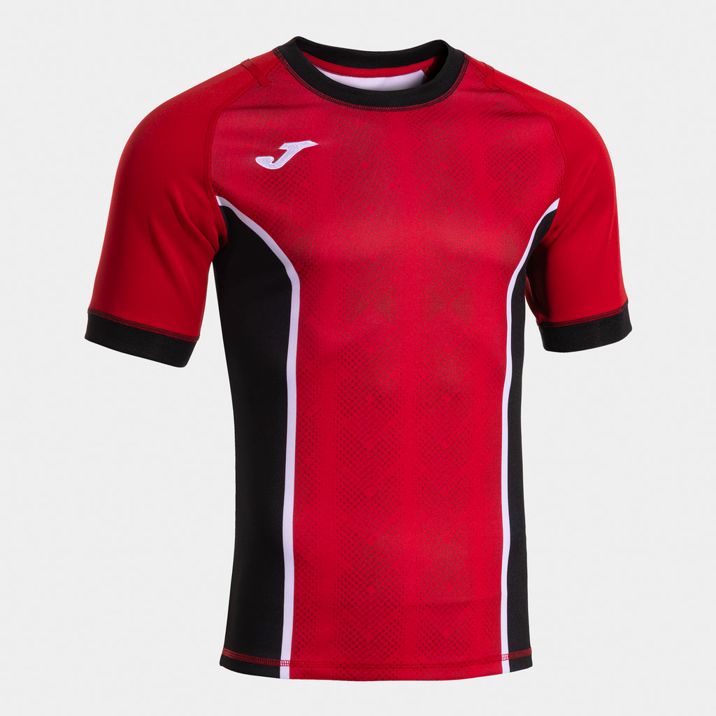 Joma MYSKIN Rugby Shirt (Red Black)