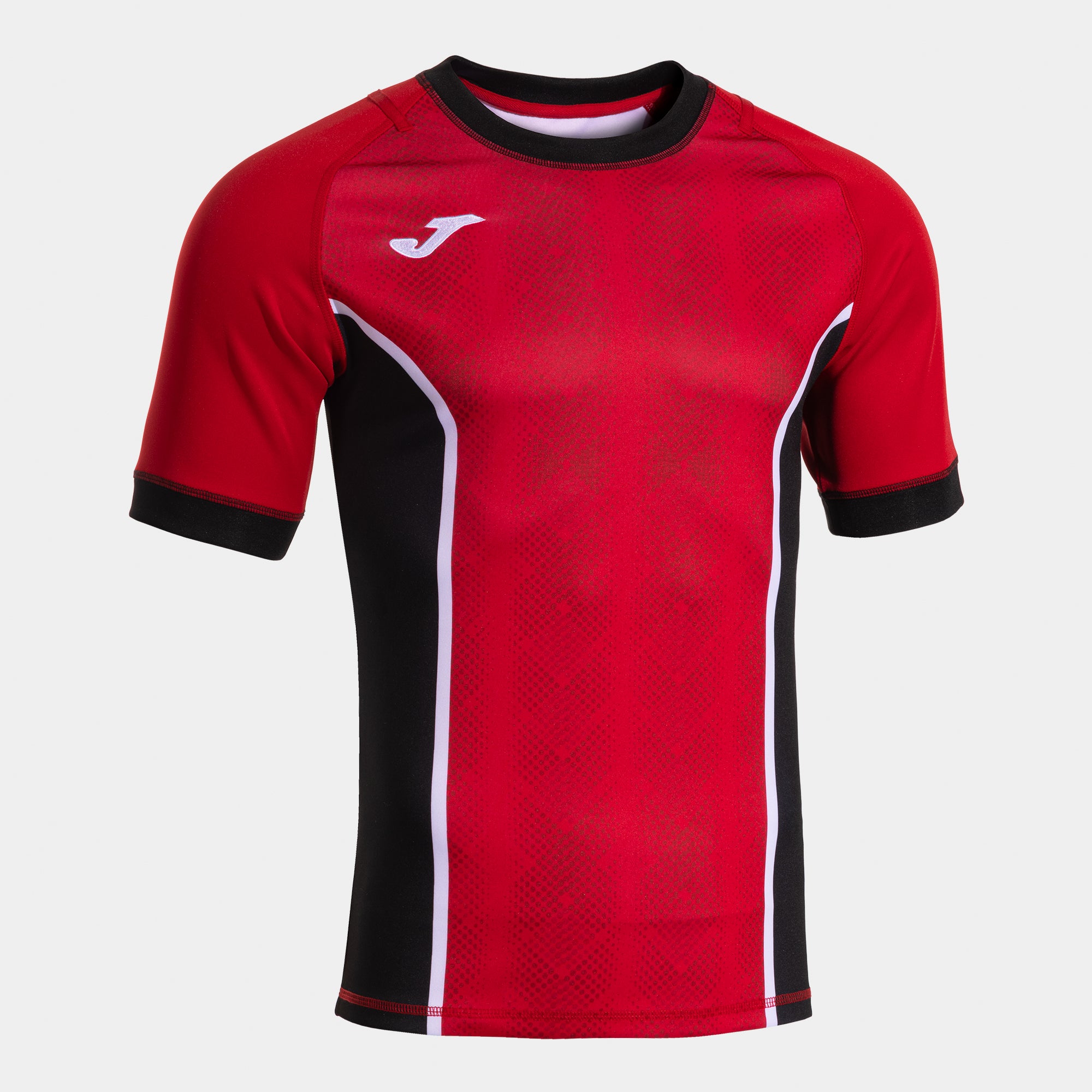Joma MYSKIN Rugby Shirt (Red Black)