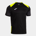 Joma DANUBIO IV Shirt (Black Fluo Yellow)